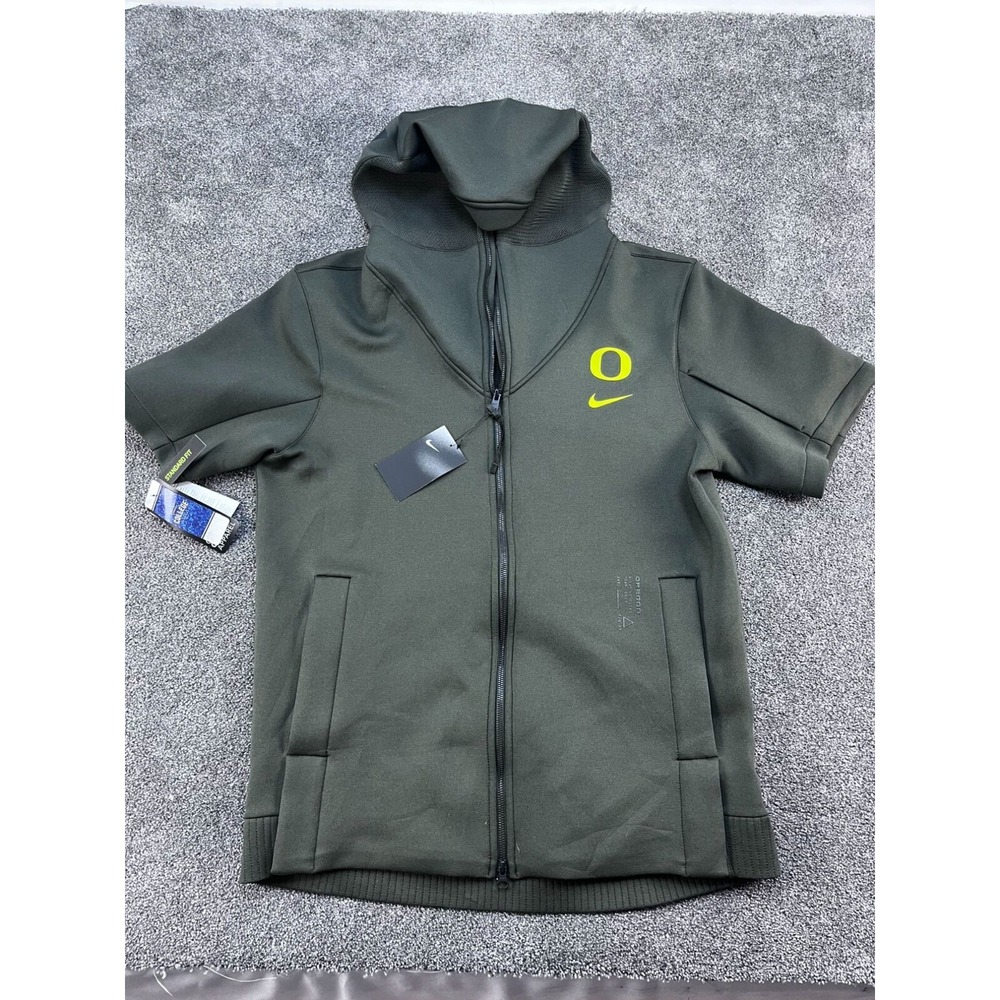 Nike Mens Oregon Ducks Fuse Showout Full-Zip Hoodie‎ Official On-Field